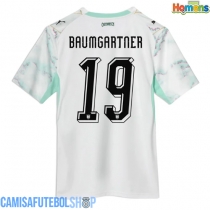 Camisa de time de futebol Áustria Christoph Baumgartner #19 Replicas 2º Equipamento Mundo 2026 Manga Curta
